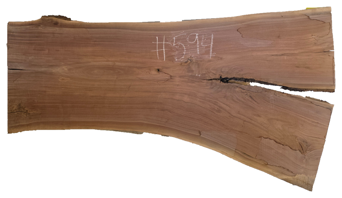 Black Walnut 10/4 Live Edge #594