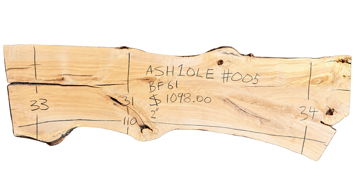 Ash 10/4 Live Edge #005