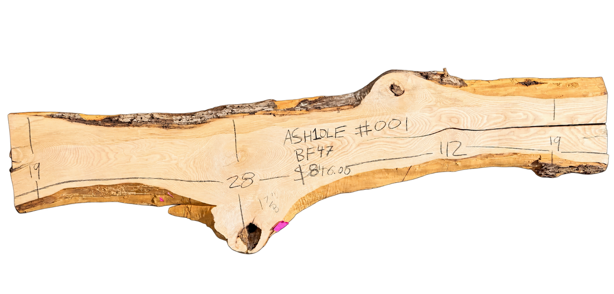 Ash 10/4 Live Edge #001