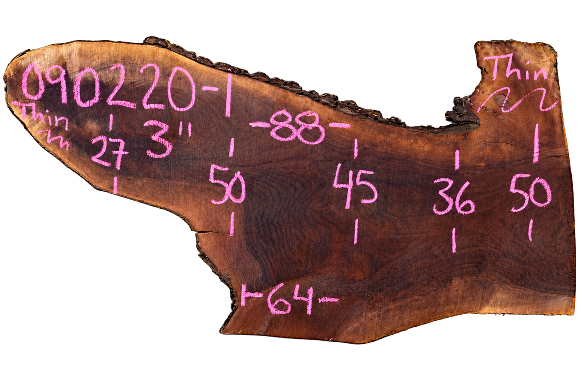 Black Walnut Live Edge #090220-01