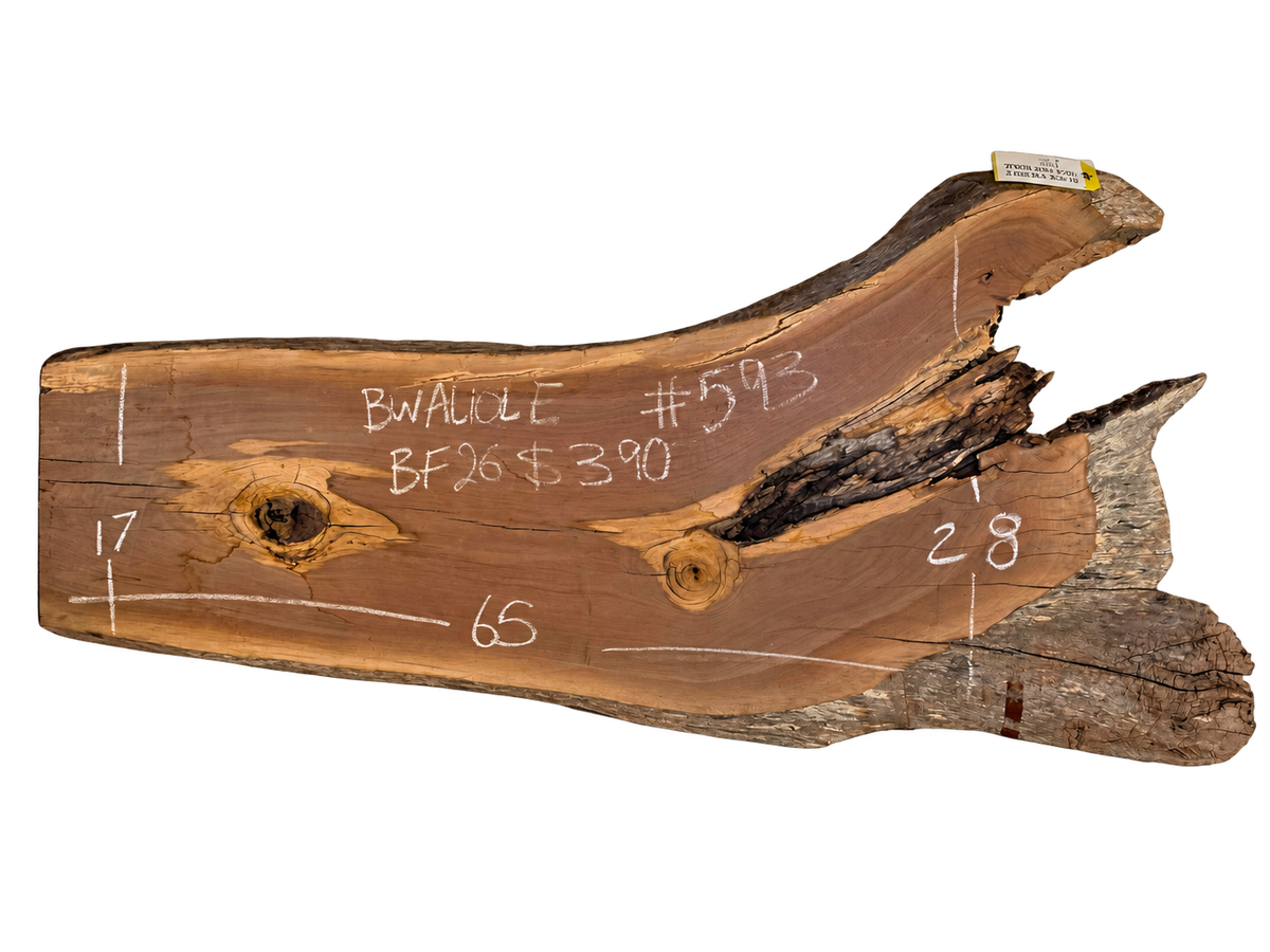 Black Walnut 10/4 Live Edge #593