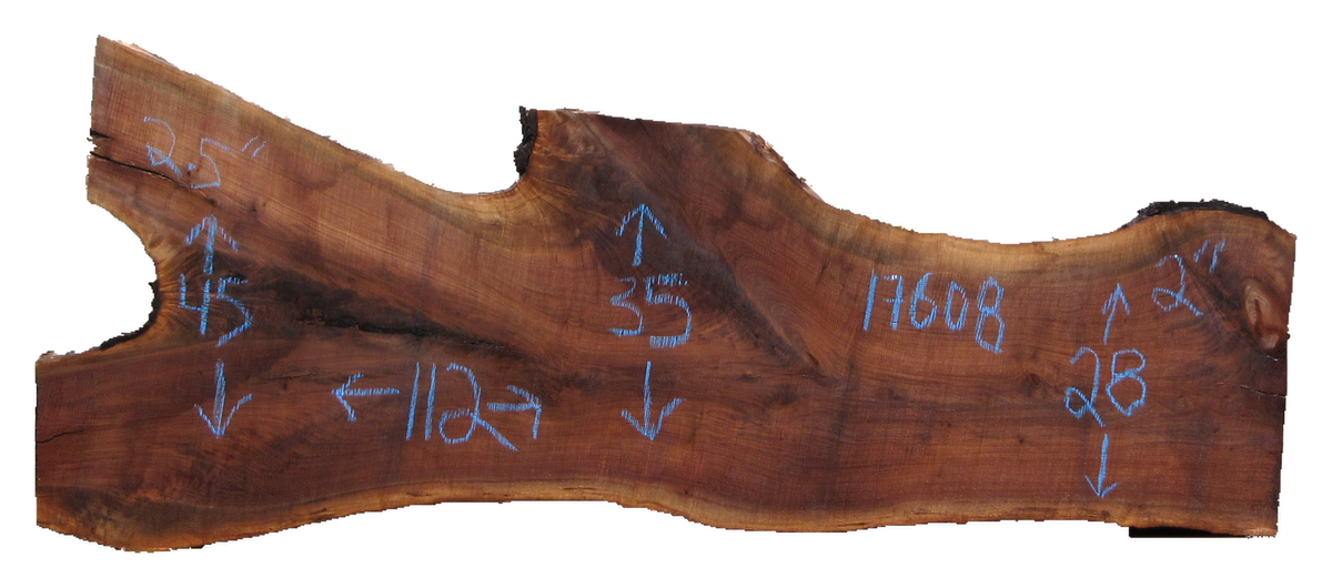 Claro Walnut Slab #17608
