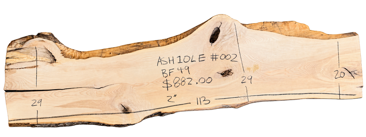 Ash 10/4 Live Edge #002