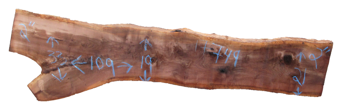 Claro Walnut Slab #17749