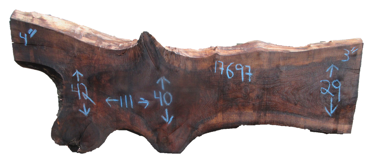 Claro Walnut Slab #17697