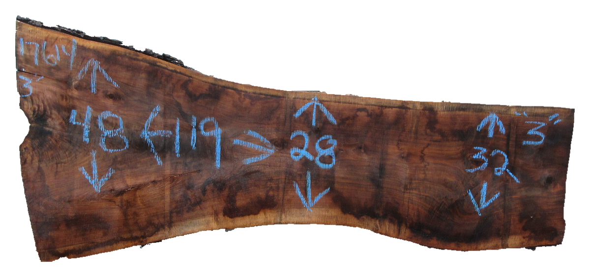 Claro Walnut Slab #17614