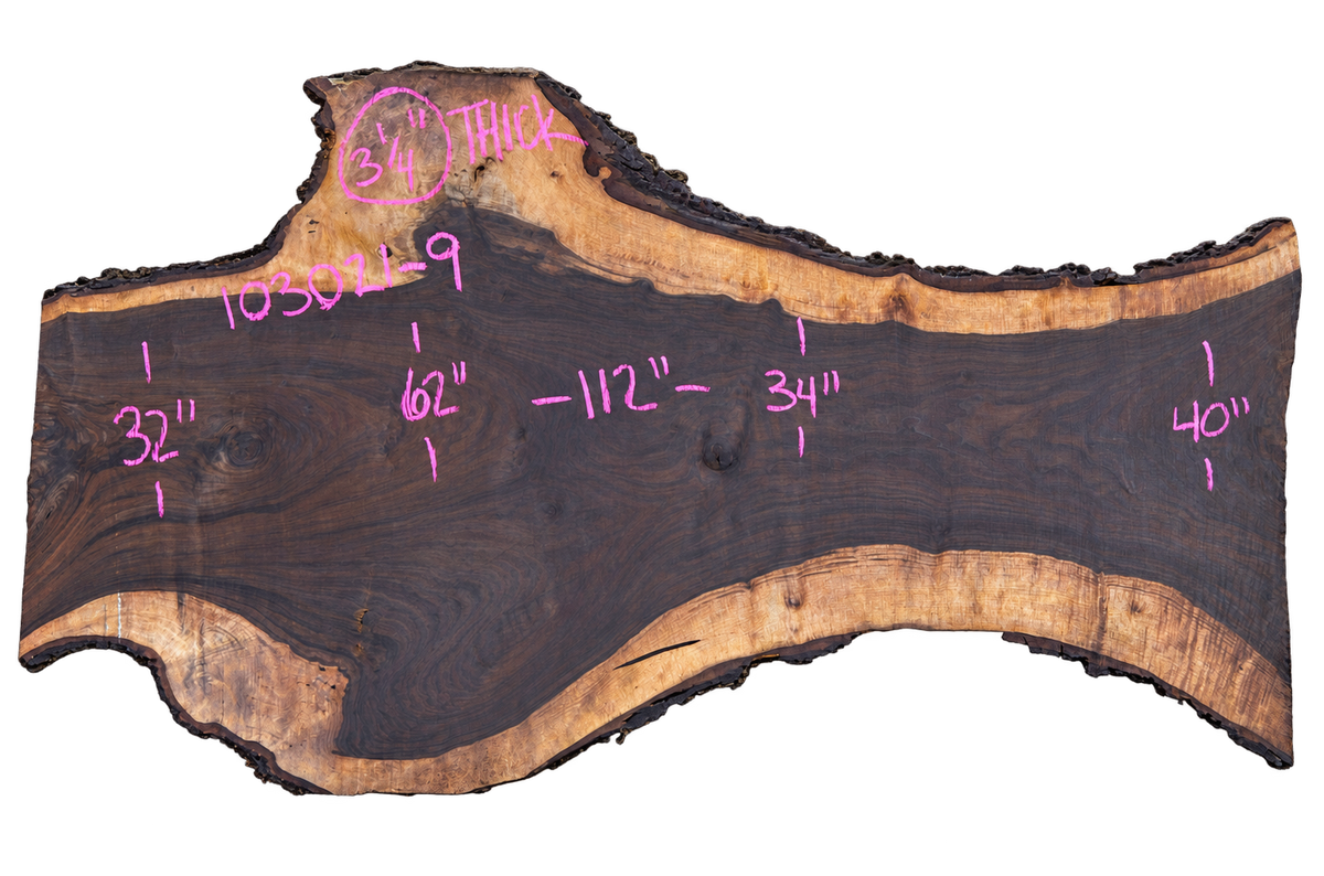 Black Walnut Live Edge #103021-09