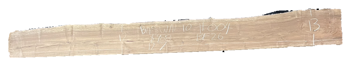 Bastogne Walnut 10/4 Live Edge #004