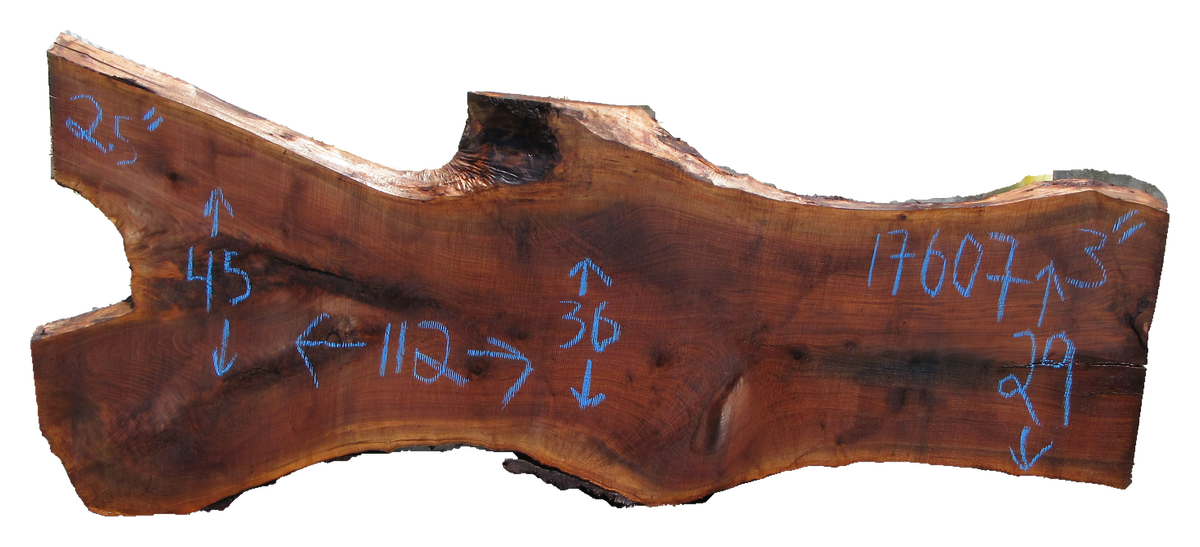 Claro Walnut Slab #17607