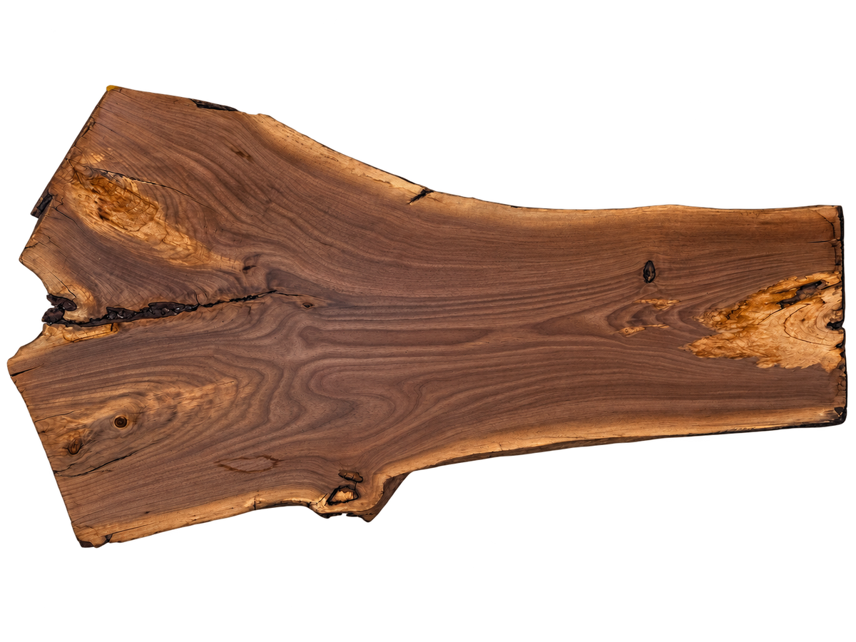 Black Walnut 10/4 Live Edge #595
