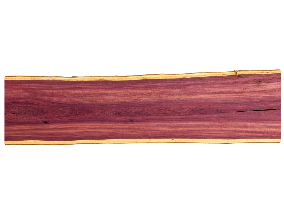 Purpleheart 5/4 Live Edge #033