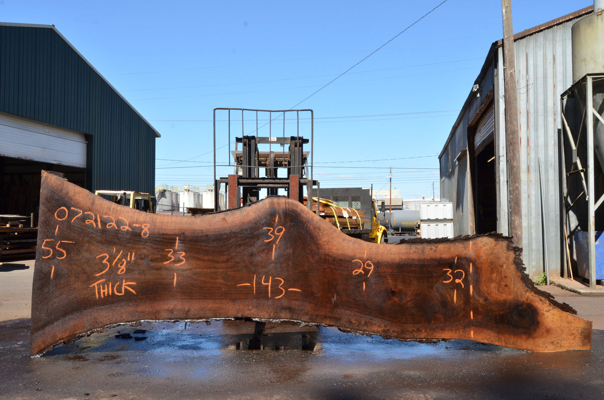 Black Walnut Live Edge #072122-08