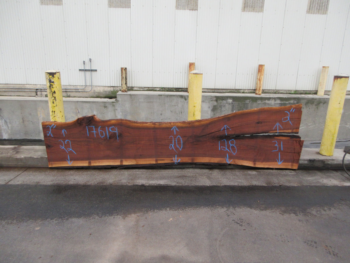 Claro Walnut Slab #17619