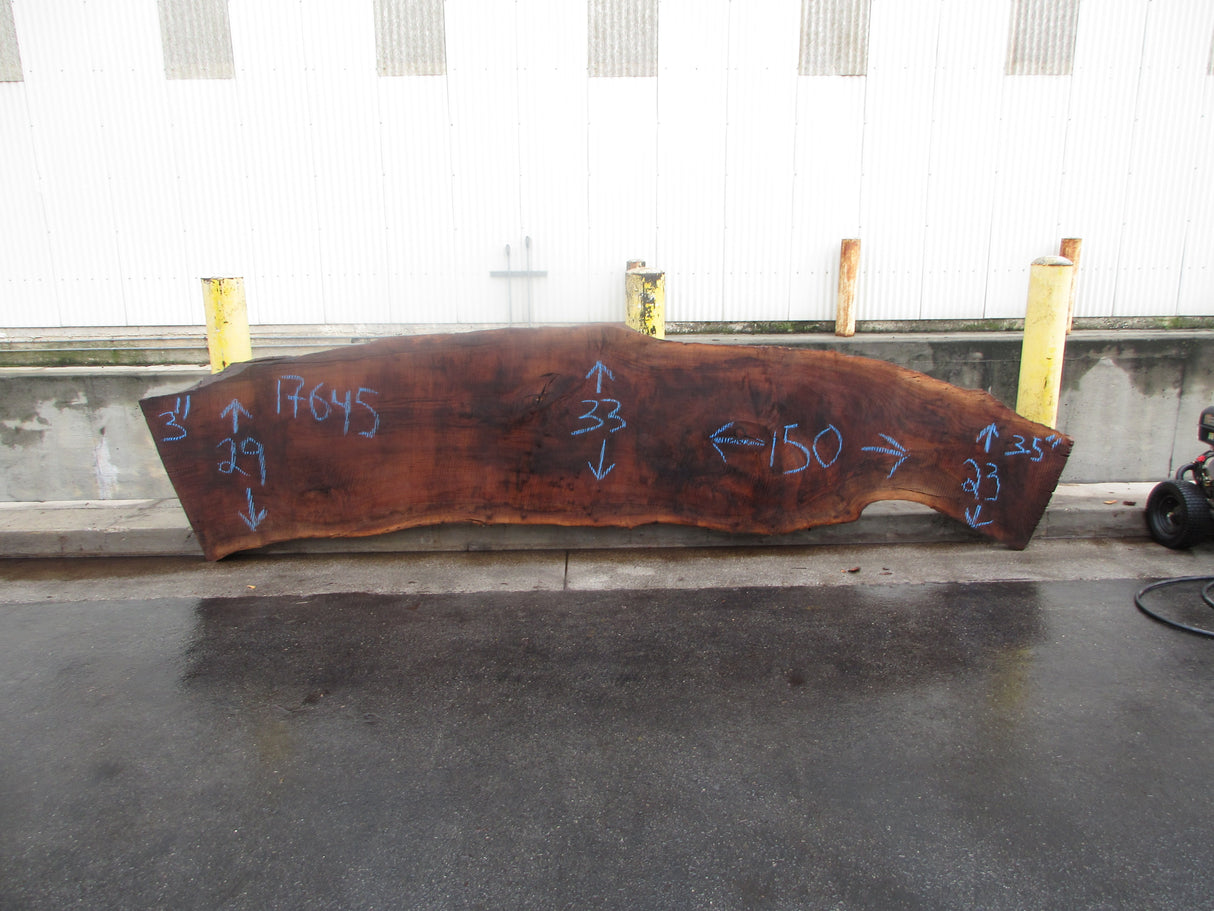 Claro Walnut Slab #17640