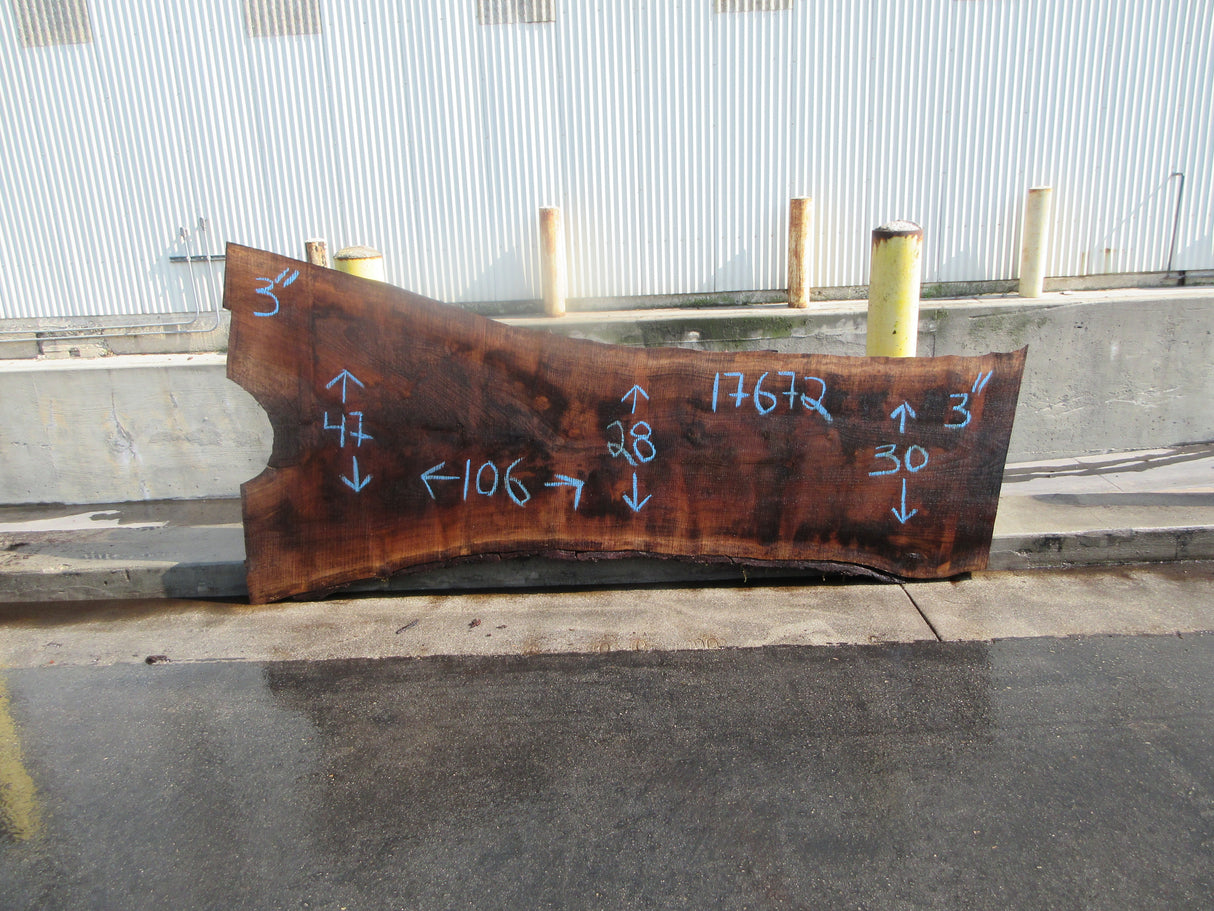 Claro Walnut Slab #17672