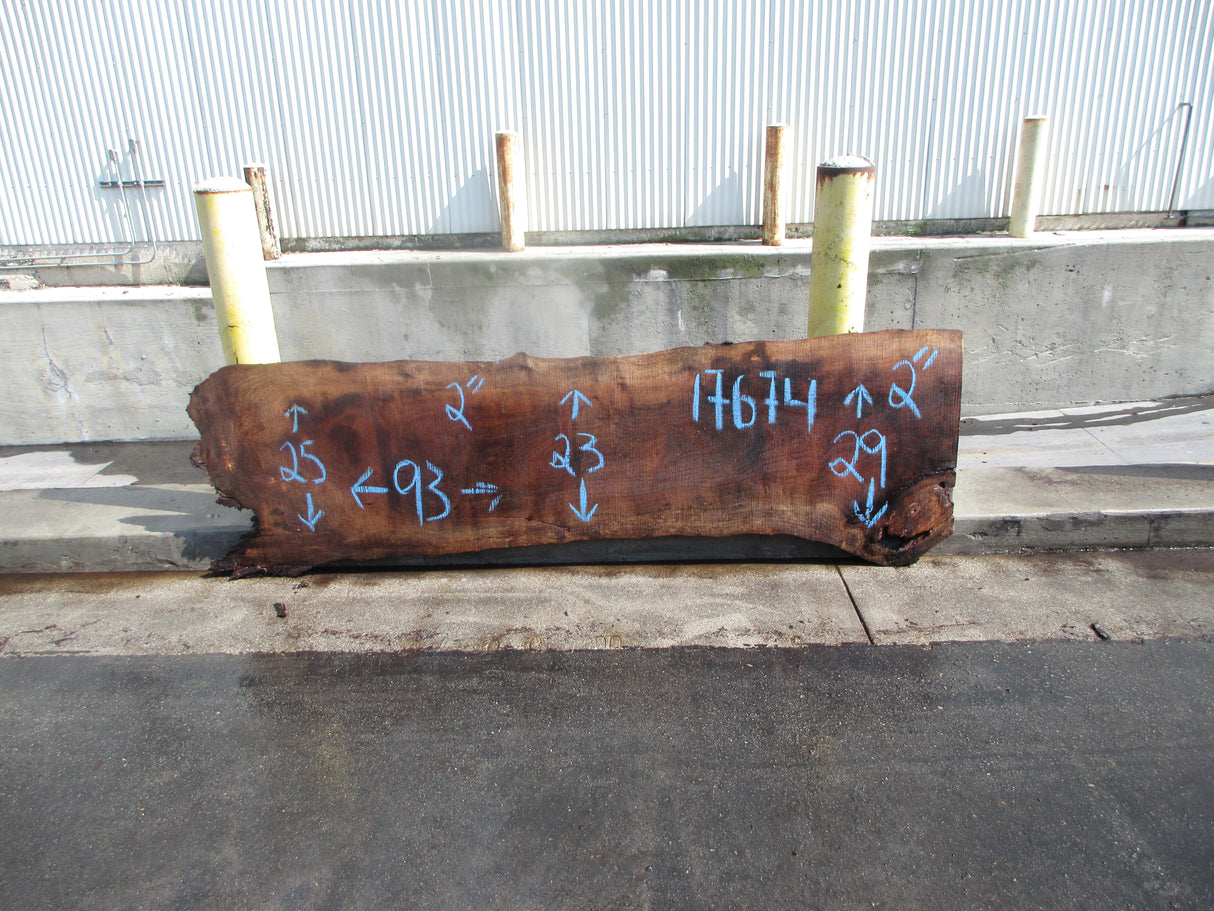 Claro Walnut Slab #17674