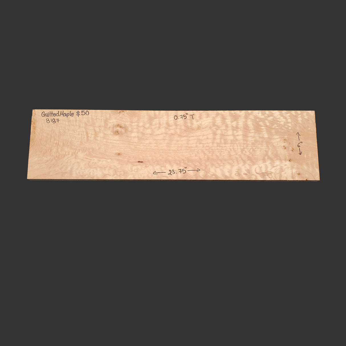 Quilted Maple - B187