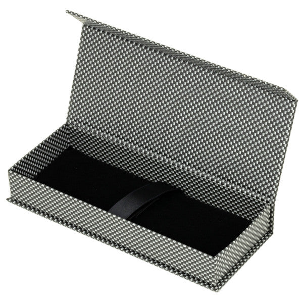 Black Weave Pattern Cardboard Pen Box
