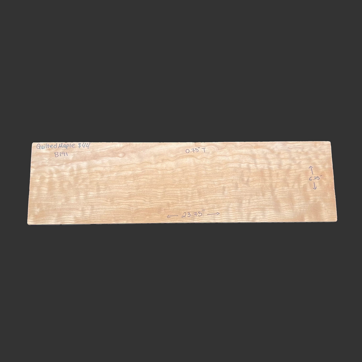 Quilted Maple - B191