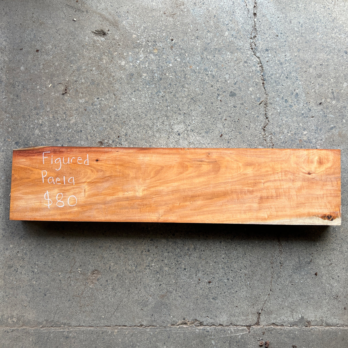 Figured Paela 24”x5.5”x1.75”