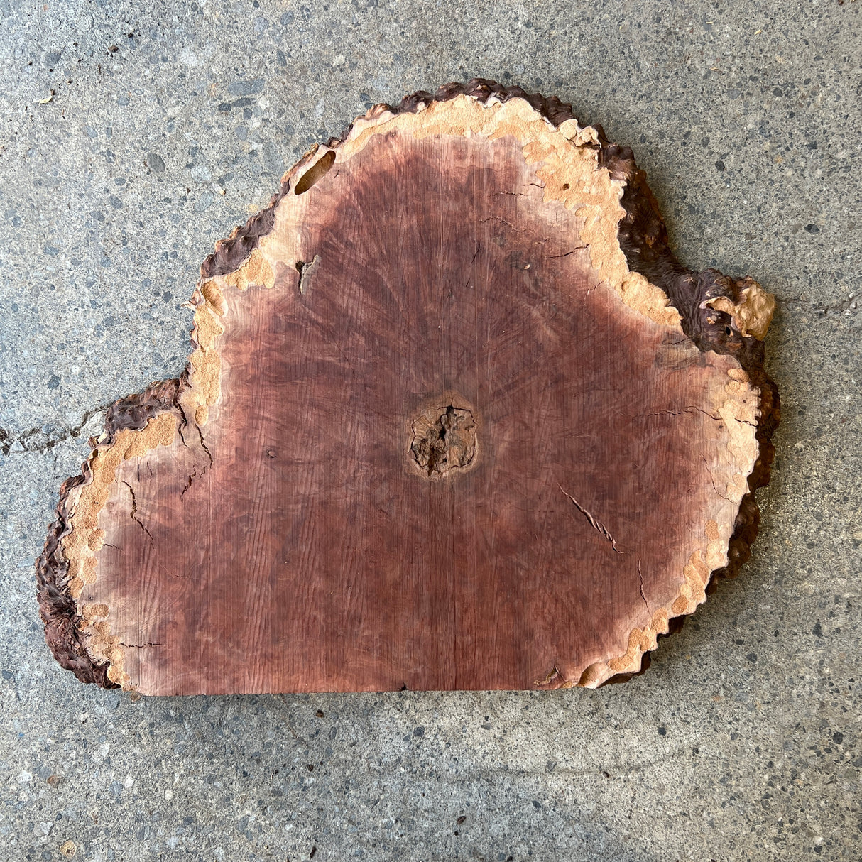 Jarrah Burl 12”x11”x0.75”
