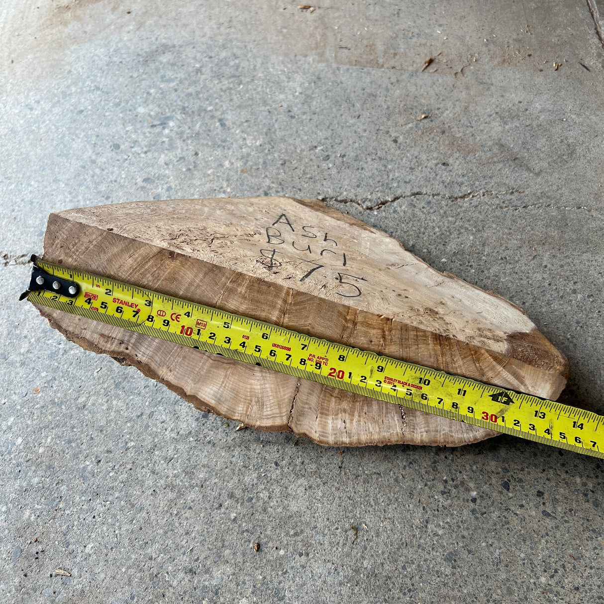 Ash Burl 12”x7”x3.5”