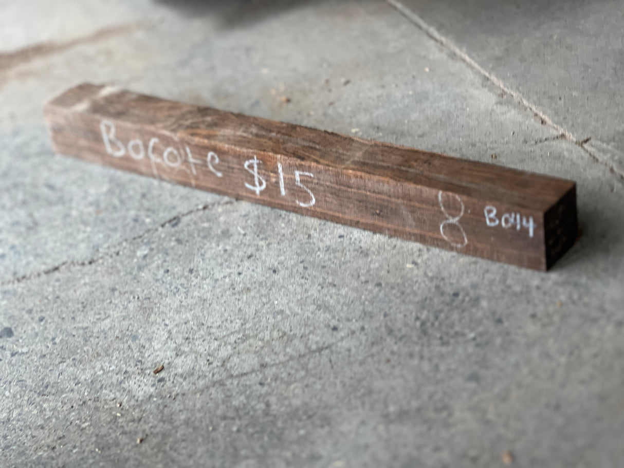 Bocote 18”x1.75”x1.75”