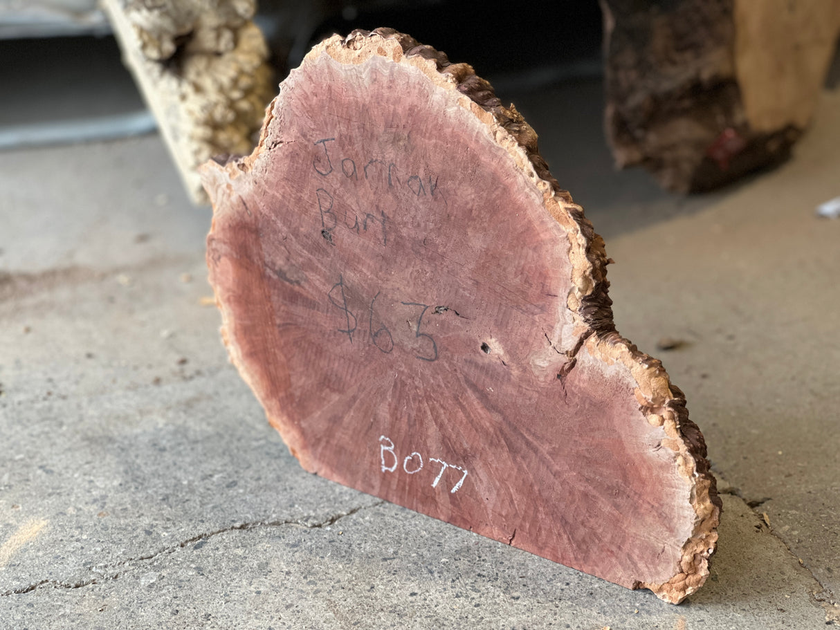 Jarrah Burl 12”x11”x0.75”