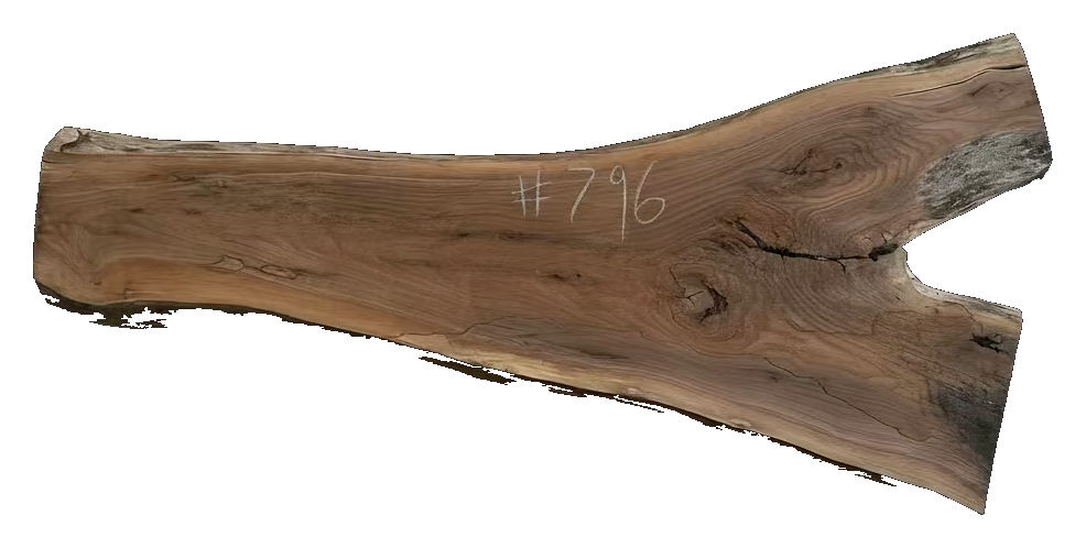 Black Walnut 8/4 Live Edge #796
