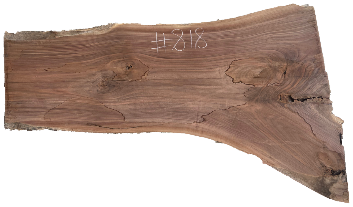 Black Walnut 8/4 Live Edge #818