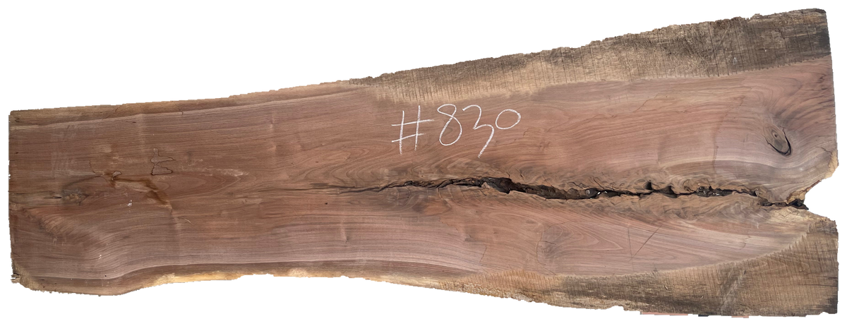 Black Walnut 8/4 Live Edge #830
