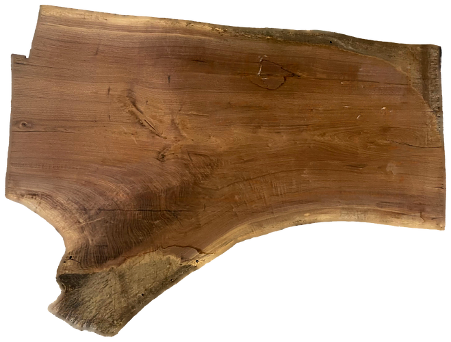 Black Walnut 10/4 Live Edge #589