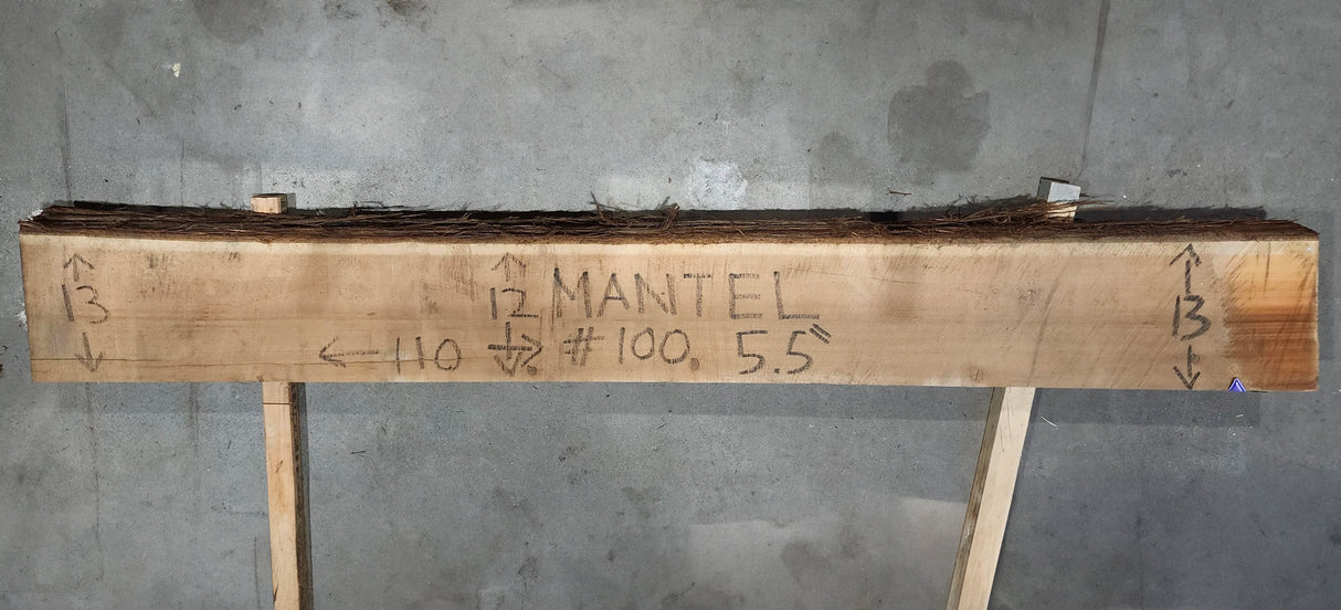 Cedar Mantel Live Edge #100