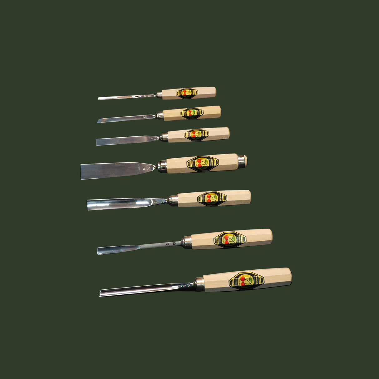 Seven Chisel Carving Set