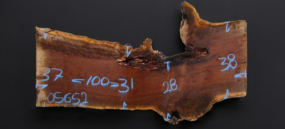 Claro Walnut Live Edge #05652