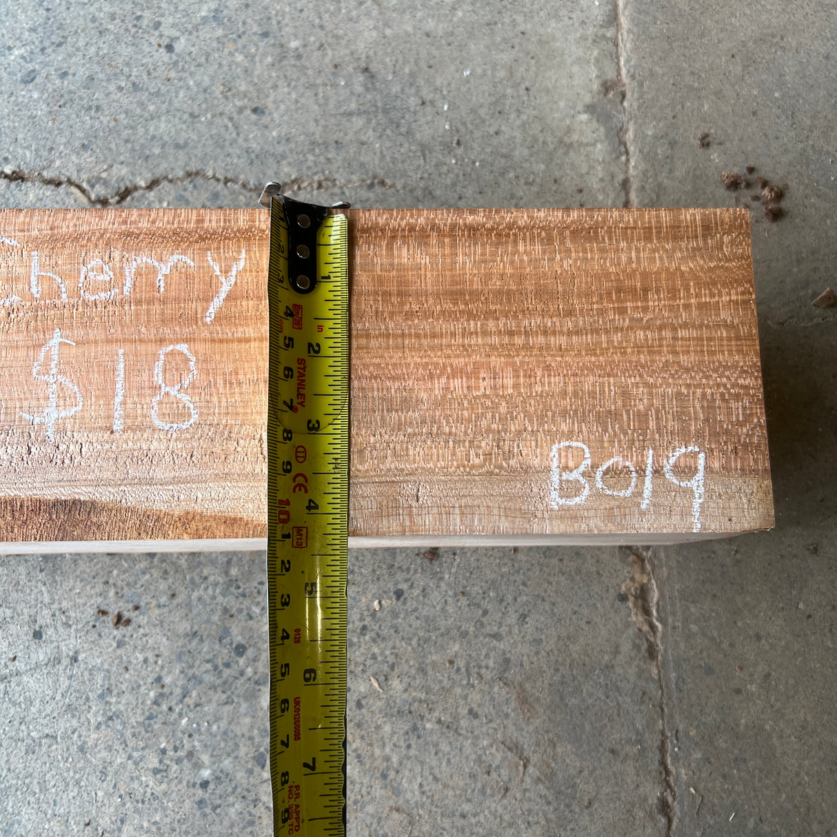 Cherry 12”x4”x4”