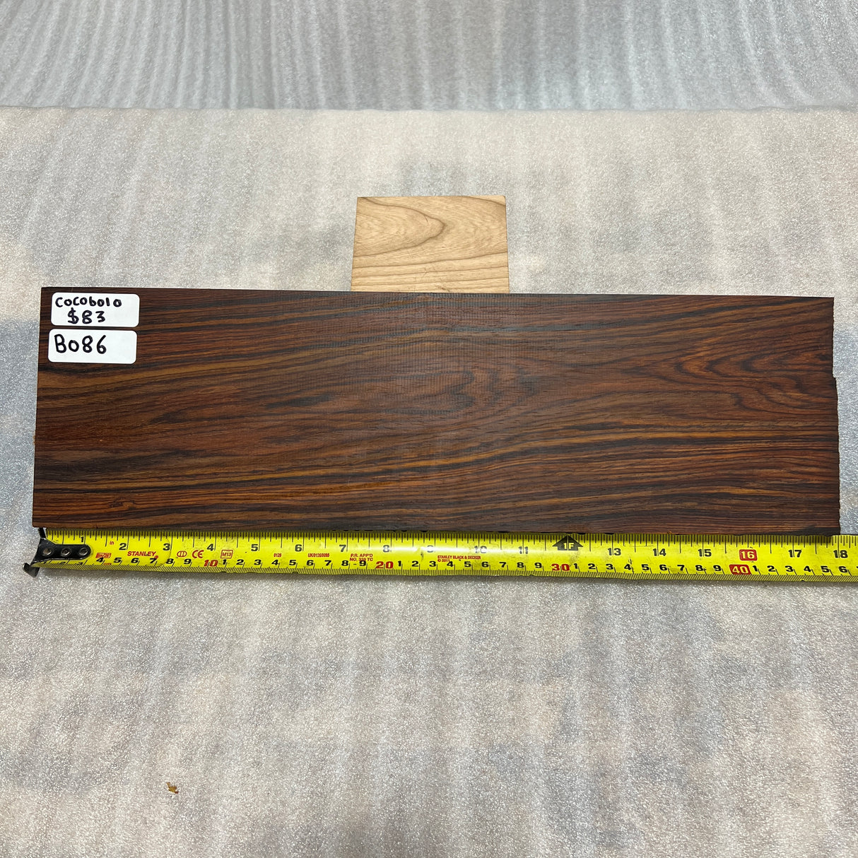 Cocobolo 18"x5.25"x1"