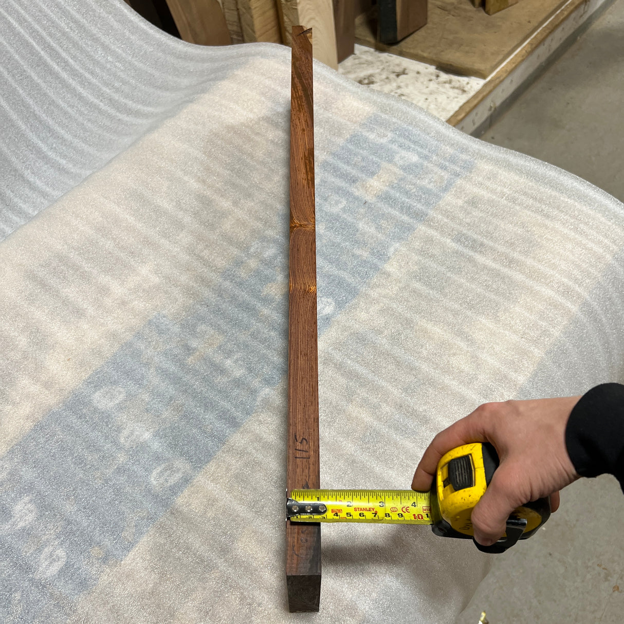 Cocobolo 27.25"x4.85"x1"