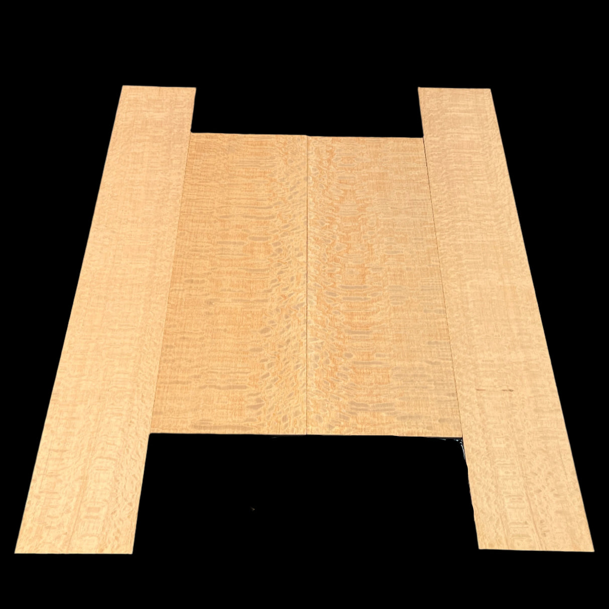 Australian Lacewood Acoustic Guitar Back and Sides Set #001