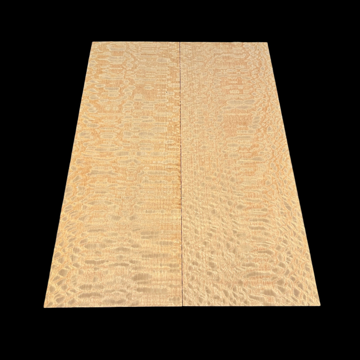 Australian Lacewood Acoustic Guitar Backs Set #001