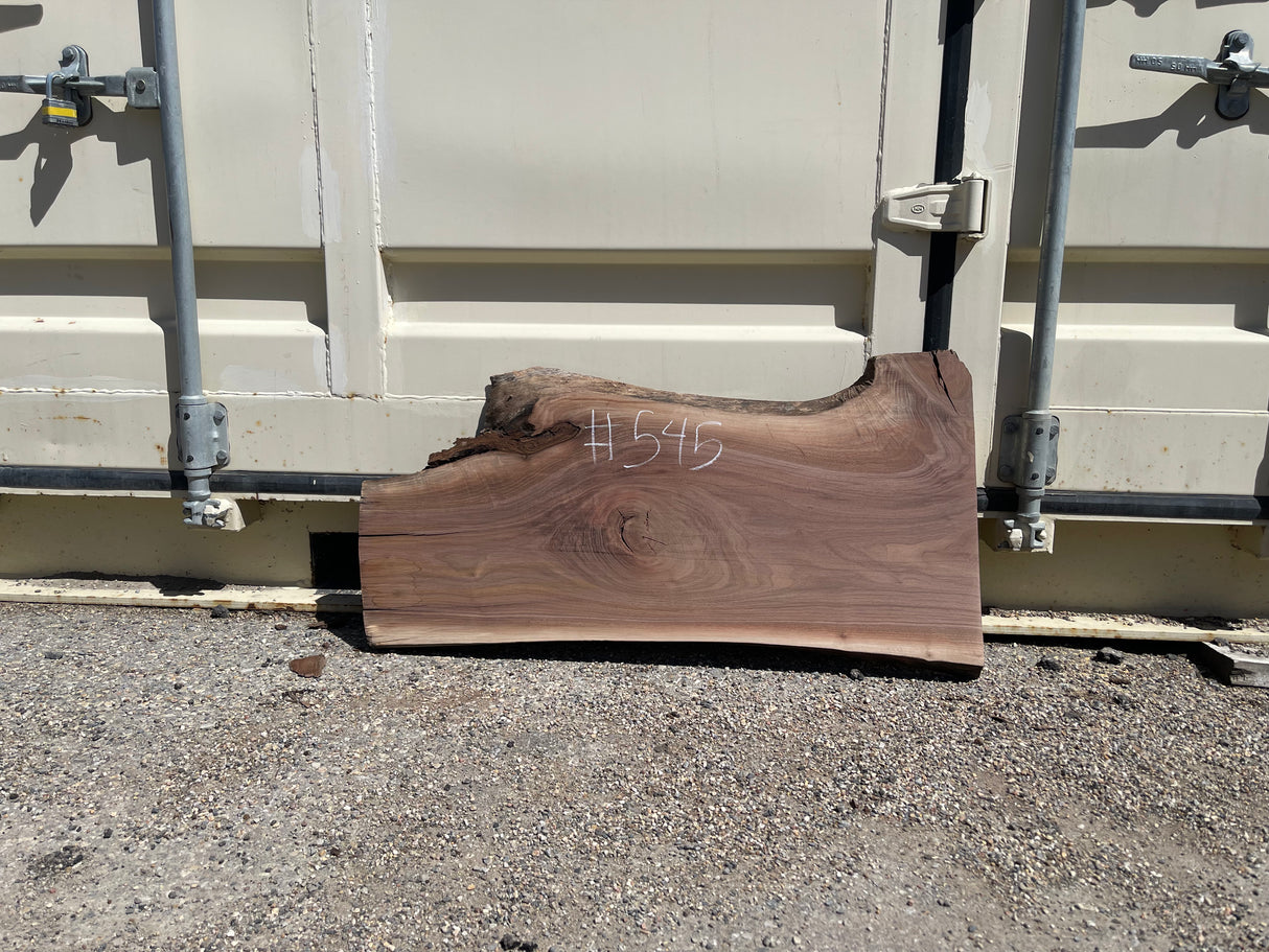 Black Walnut 10/4 Live Edge #545