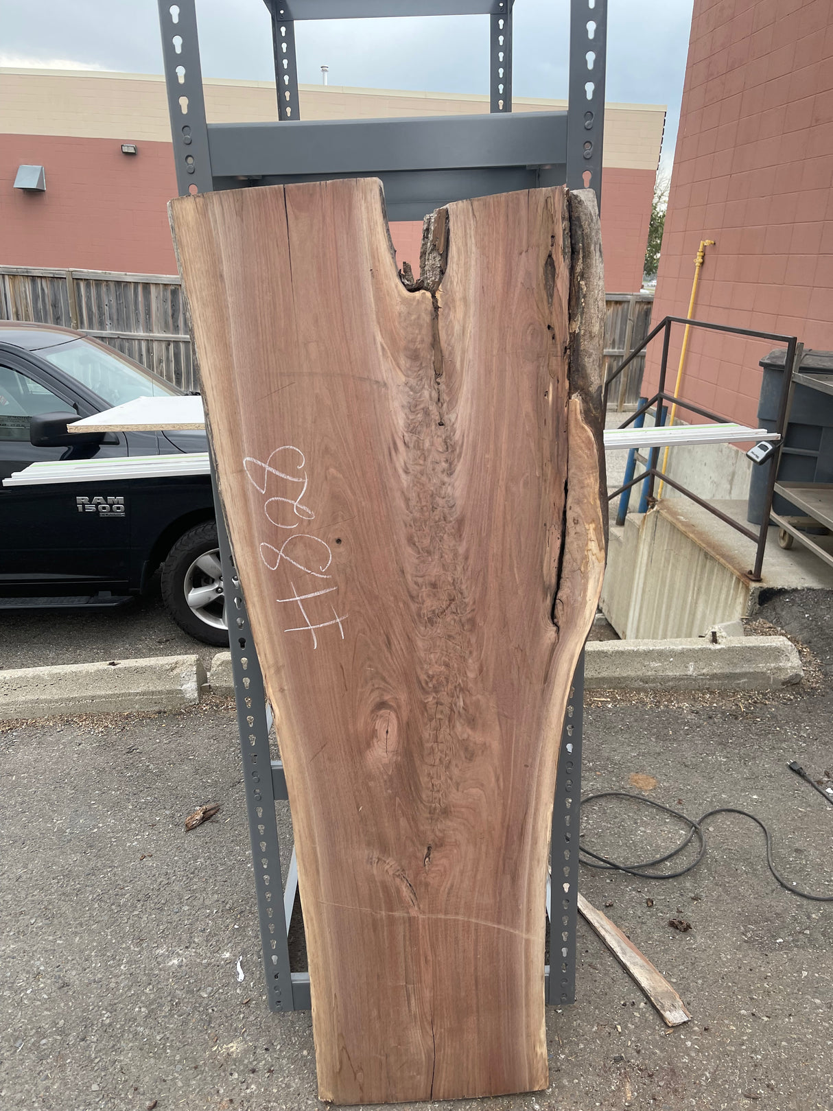 Black Walnut 8/4 Live Edge #828