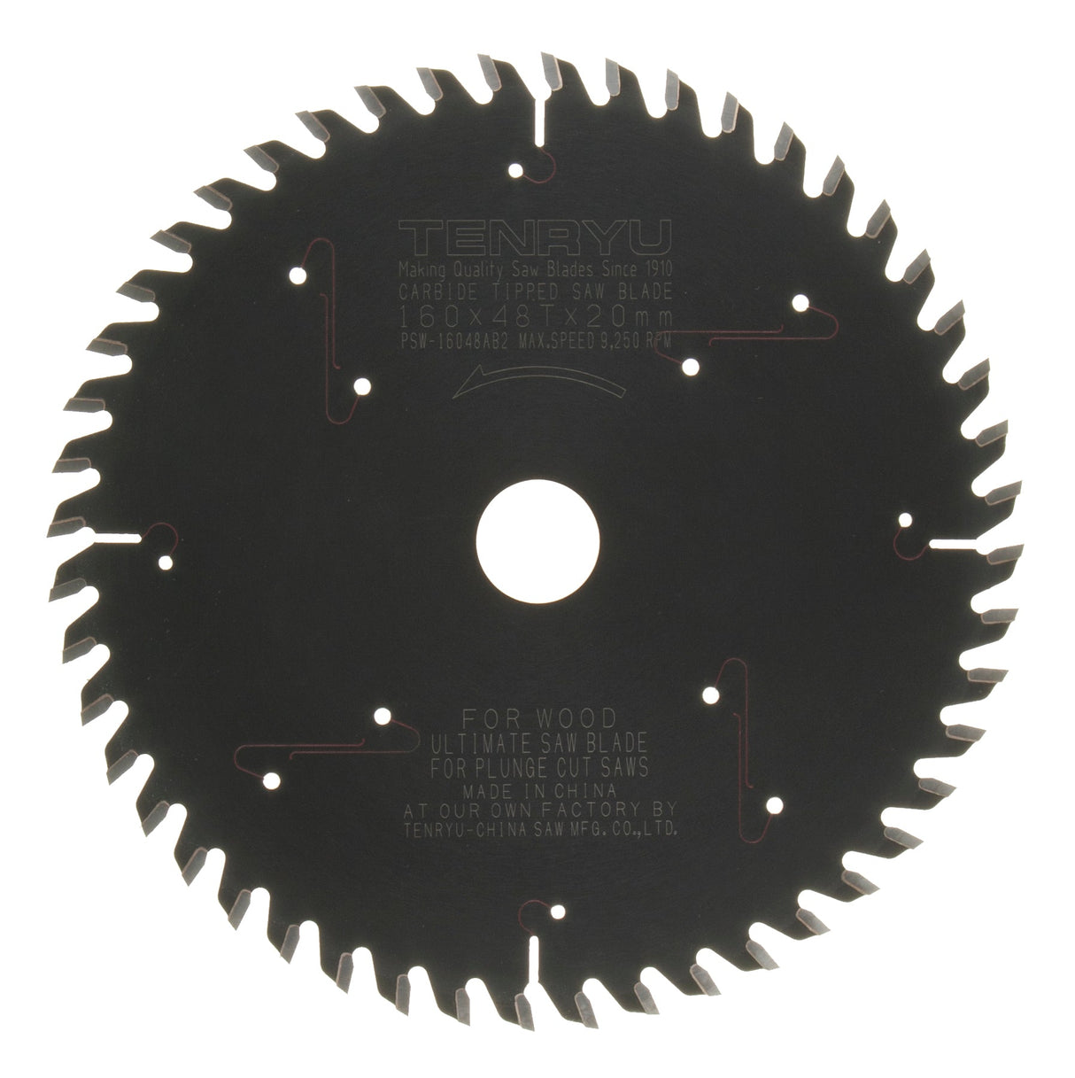 Plunge-Cut Saw Blade - 160mm, 48T
