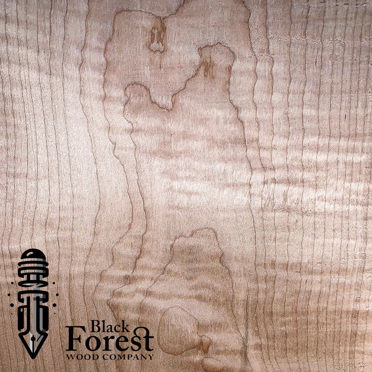 Maple, Curly - Pen Blanks