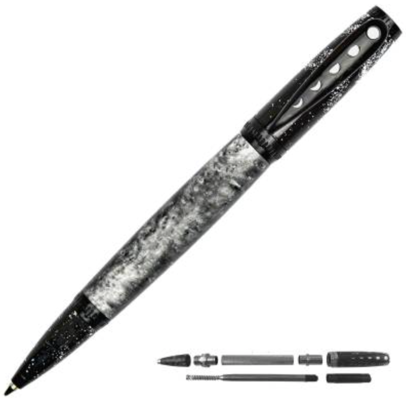 Moon Twist Pen Kit in Brass