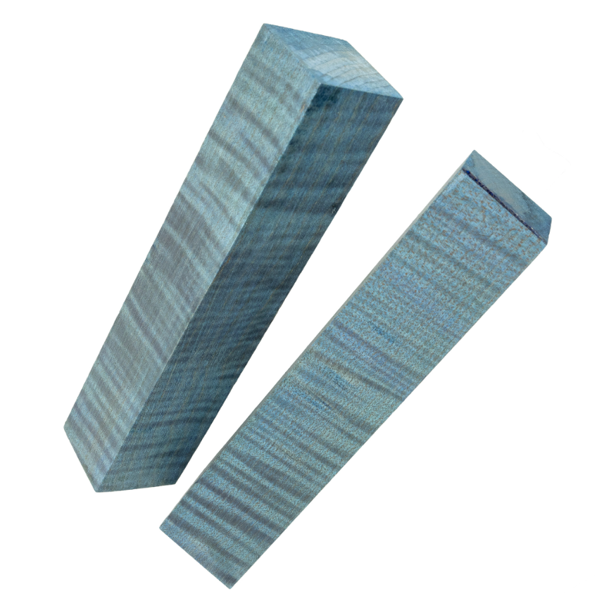 Stabilized Curly Maple Blanks
