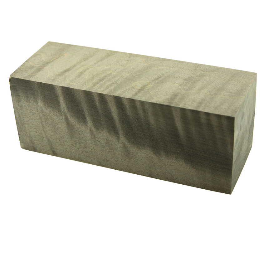 Stabilized Curly Maple Blanks