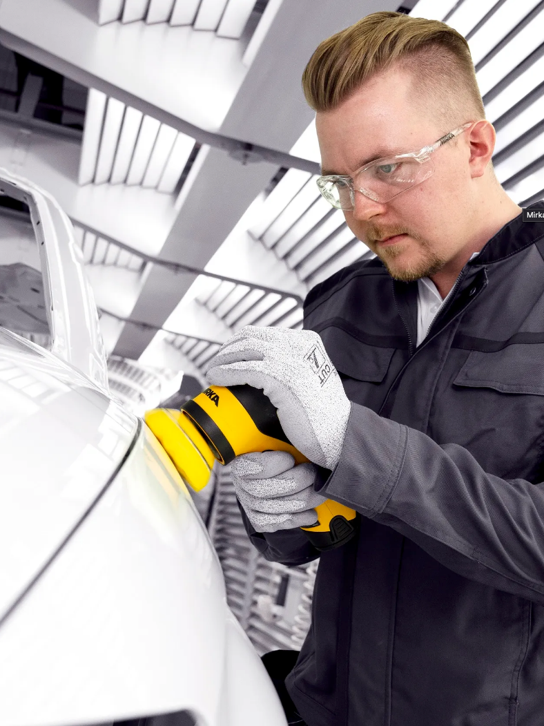 Polisher - AROP-B 312 3" Angled, 12mm Random orbit, Battery-operated