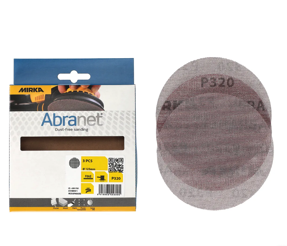 Abranet 5" Grip Sanding Discs - 10 pack