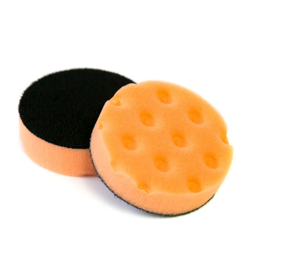 Foam Polishing Pad 3.25"x1" Orange, High Density